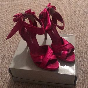 Micheal Shannon hot pink heels